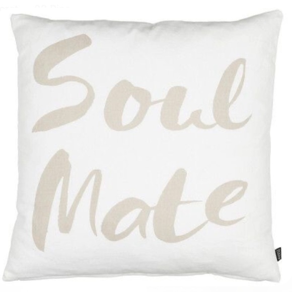 NWOT Nordstrom Eight Mood ‘Soul Mate’ Throw Pillow OS - Picture 1 of 10